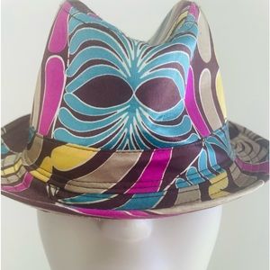 Hat  Fedora Designer Style Unisex EUC